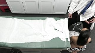 Doctor fucking busty ebony Asian patient