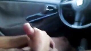 Car jerk with buddy - branle en voiture avec un pote 3