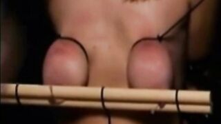 Hard nipple treatment in my BDSM Studio