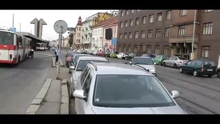 Amateur public sex in prague