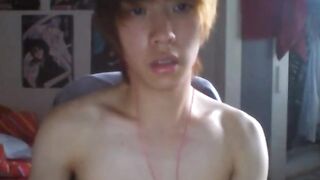 Sweet Asian Twink Handjob