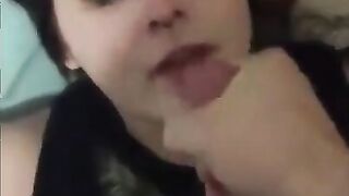 Amateur cum in mouth compilation #05