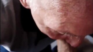 Grandpa blowjob series -13