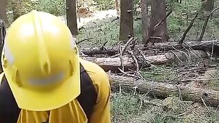 real wildfire worker