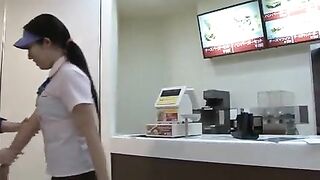 Japanese Fast Food Spanking